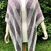 French Garden Brioche Shawl pattern 
