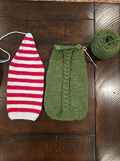 Hat and body through row 79. Start the head.