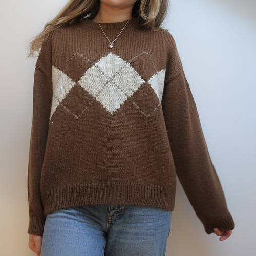 Ravelry: All Too Well Argyle Sweater pattern by Elisabeth Kind