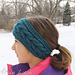 Cabling Columns Ear Warmer pattern 