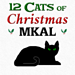 12 Cats of Christmas MKAL pattern 