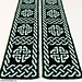 Celtic Ward Scarf pattern 