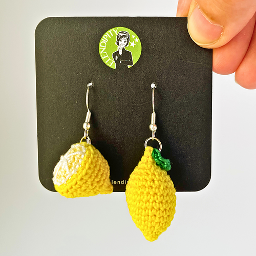 Ravelry: Lemon Earrings and Keychain pattern by Eleonora Cugini ...