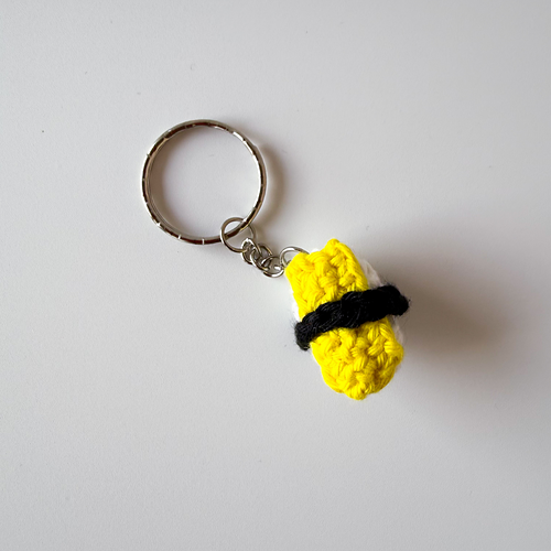 Ravelry: Sushi Tamago Earrings+Keychain pattern by Eleonora Cugini ...
