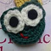 Rana con corona/frog with crown (applique) pattern 