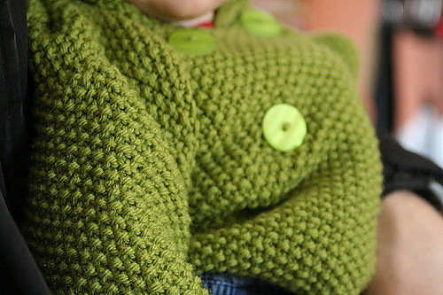 Seed Stitch Baby Jacket photo 6