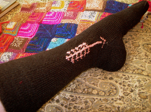 Ravelry: Ladies Silk Stockings with Clocks pattern by Nancy Bush