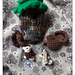 mini woodland birds and squirrel pattern 