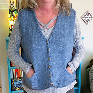 Ravelry: ellamariepeterson's Mom's Library Vest