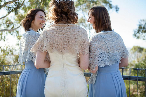 stitched shawl