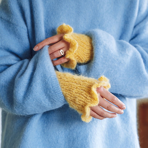 Petal Wrist Warmers