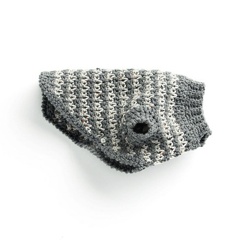 Houndstooth Genser - Yarnspirations Design Studio