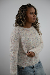 worked with two threads held together of silk-mohair by Cowgirlknits