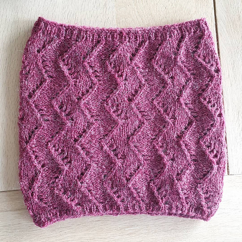 Yarnchallenge hals - byelsestrikker