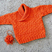 busy baby boy sweater & hat pattern 