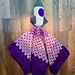 Rocketship Lovey pattern 