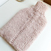 The Midline Hot Water Bottle Cover pattern 