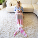 Sirena - Knitted Mermaid Tail Blanket pattern 