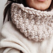 Chunky Knit Cowl pattern 