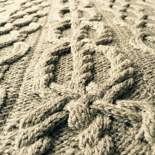 Staggered Cable Throw photo 2