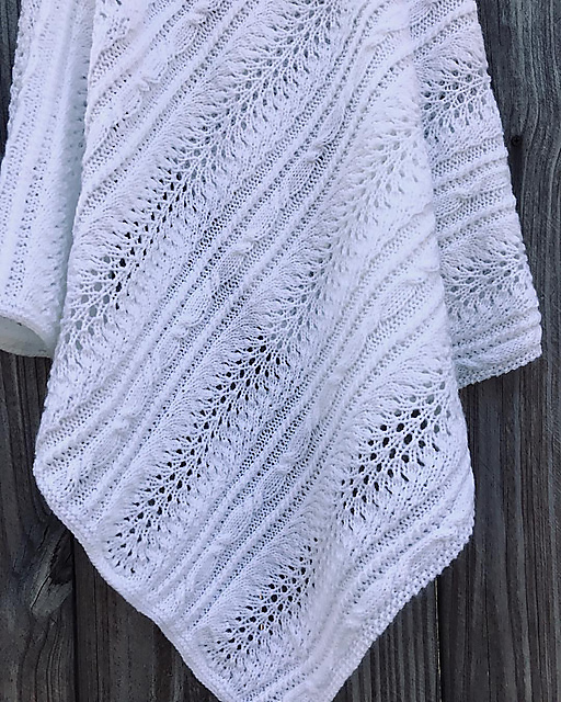 rose baby blanket