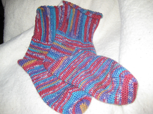 Colorful Crochet Socks #WR1783 다른 모습 3