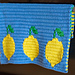 Lemon Mosaic Dish Towel pattern 
