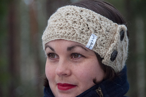 Headband With Cross Pattern photo 11