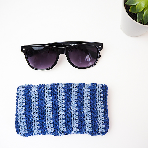 Striped Sunglasses Pouch photo 10