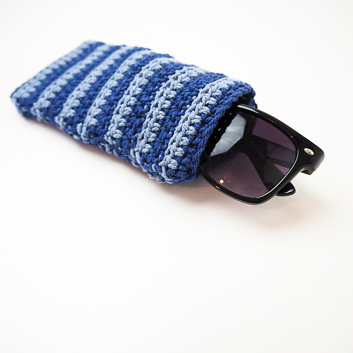 Striped Sunglasses Pouch photo 4
