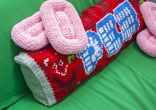 Cherry PEZ Pillow