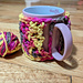 Granny Stripe Mug Cozy pattern 