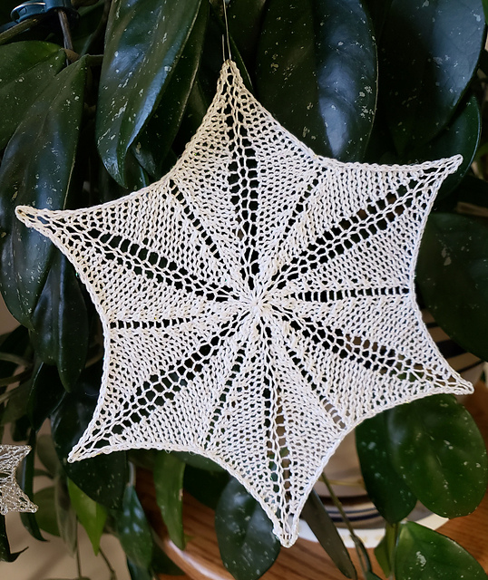 Ravelry A Simple Snowflake pattern by Cynthia MacDougall