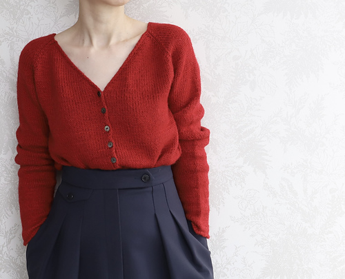 Ravelry: LIVES cardigan pattern by eri shimizu