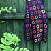 Sunset Sunburst Scarf pattern 