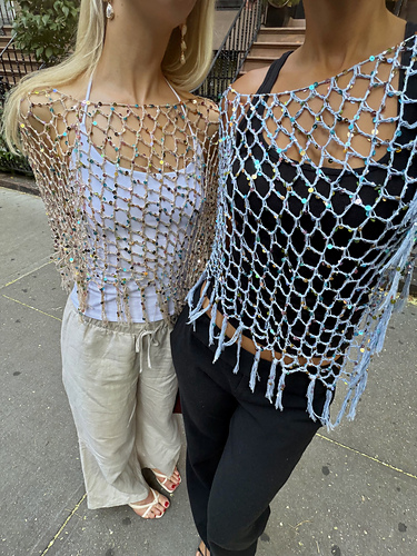Shimmer Poncho