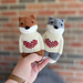 Love, Fox & Wolf pattern 