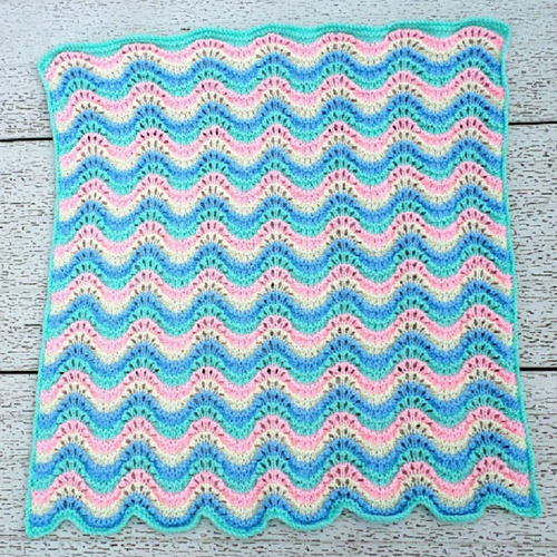 Ravelry Lace Blanket and Pillow Set pattern by Esther Kate