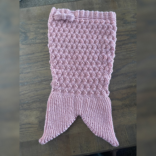 Mermaid Tail Baby Blanket