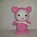 Tiny Amigurumi Kitty In Jammies pattern 