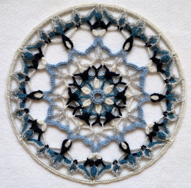 Ravelry The Seeker Of Truth Mandala Pattern By Evelin Karu
