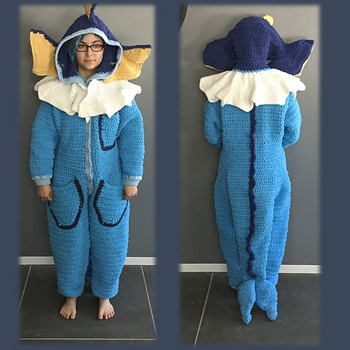 Vaporeon Onesie - Sheri K