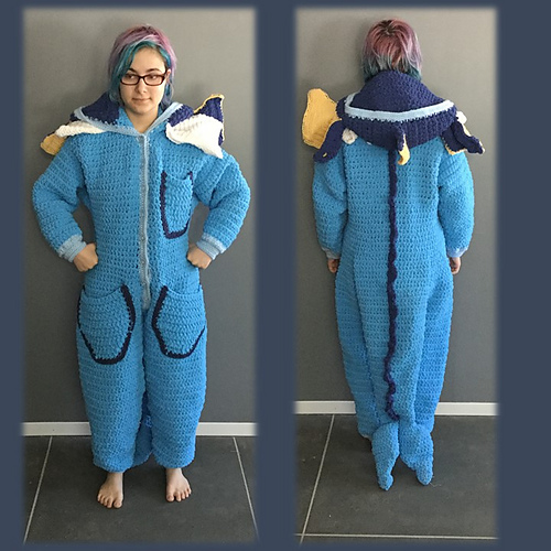 Vaporeon Onesie - Sheri K