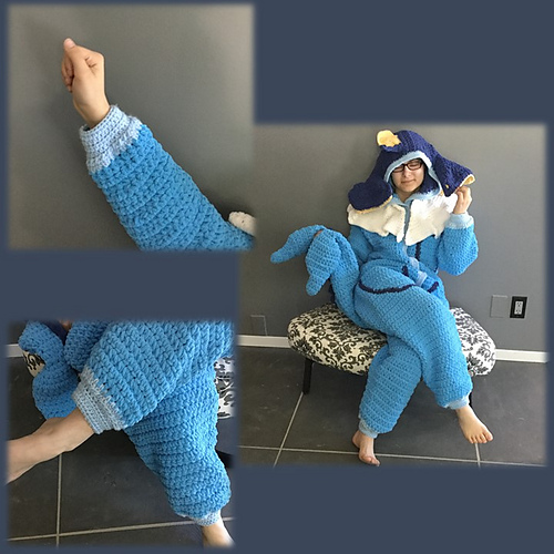 Vaporeon Onesie - Sheri K