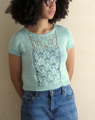 Ravelry: Jasmine Tee pattern by Ewelina Murach