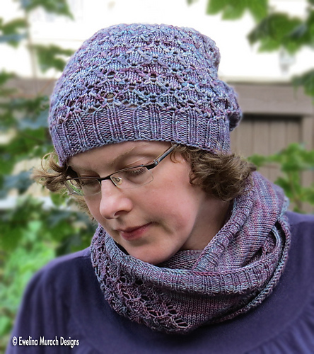 ★VARZAR★ VA Label Knit Tulip Hat Lavender varzar1336 VA Label Knit Tulip Hat / Lavender - VARZAR | 60% - Asian