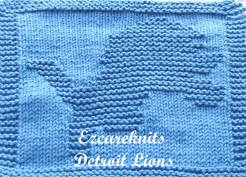 Ravelry: Detroit Lions pattern by Ezcareknits