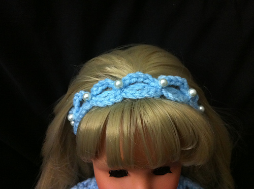 Pearly Dress and Headband for 18 in. Doll photo 2