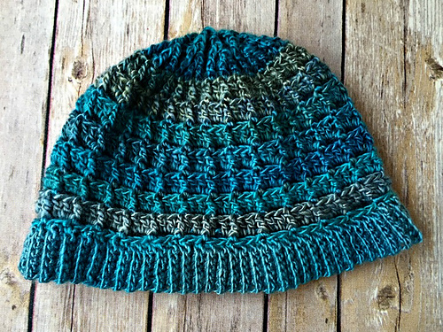 Ravelry: Simple Textured Hat pattern by Amanda Saladin