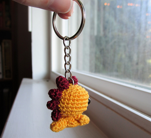 Mini Amigurumi Dinosaurs Keychain photo 6